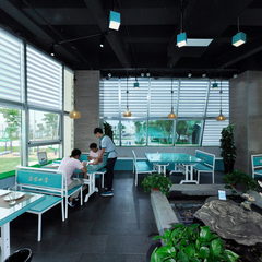 水上酒店餐厅展示